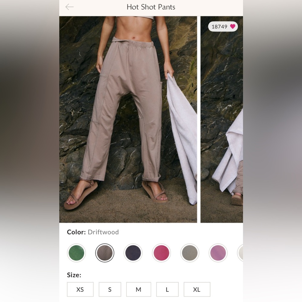 FP Movement by Free People Driftwood hot shot pants